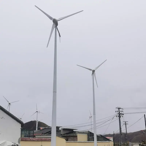 Electric Horizontal Wind Turbine Generator