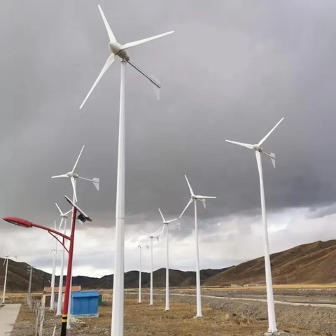 Electric Horizontal Wind Turbine Generator