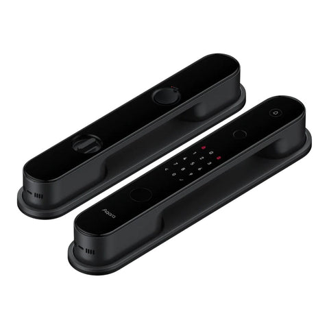 Aqara Smart Door Lock D100 ZNMS20LM Zigbee Global  version with HomeKit - Black, Black, 393.8 X 74.2 X 58.6 mm