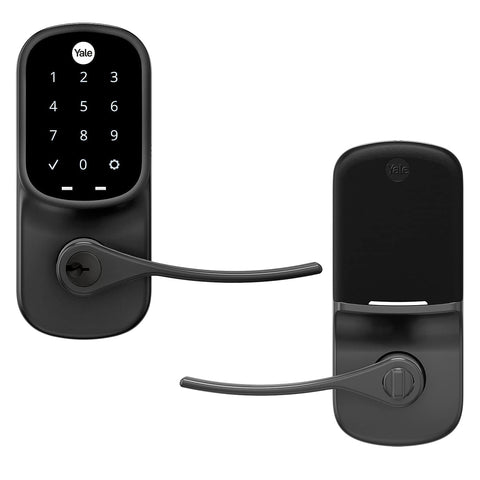 Yale YRL226-ZW2-BSP Assure Smart Lock, Black Suede