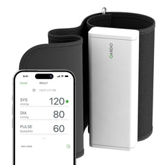 QardioArm Smart Blood Pressure Monitor: Wireless, Medically Accurate, Easy to Use, Compact Digital Upper Arm Cuff. Free App for iOS, Android, Kindle, Apple Watch. Syncs with Apple and Samsung Health - Kurnia Retail