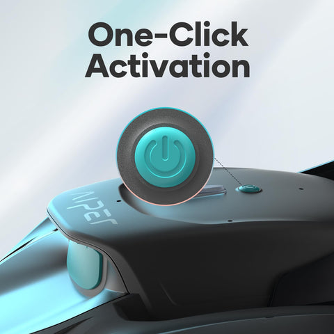 AIPER Seagull 800B Cordless Robotic Pool Vacuum, Self-Parking Technology, 90-Min Battery Life, Powerful Suction, LED Indicator, Ideal for Above-Ground Flat Pool up to 860 sq.ft.