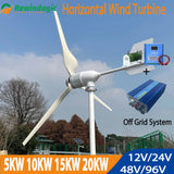 Electric Horizontal Wind Turbine Generator