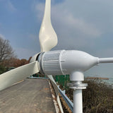 Electric Horizontal Wind Turbine Generator