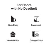 Yale Assure Lever - Z-Wave Smart Door Lever for Keyless Access (for Doors with no deadbolt) - Works with Ring Alarm, Samsung SmartThings and More - Brass