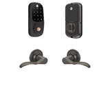 Yale Assure Lock Touchscreen, Wi-Fi Smart Lock with Norwood Lever - Works with the Yale Access App, Amazon Alexa, Google Assistant, HomeKit, Phillips Hue and Samsung SmartThings, Oil Rubbed Bronze
