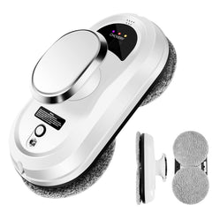 CHOVERY CL.1 Robot Glass Cleaner, Remote Control, Deep Cleaning, Intelligent Edge Detection System, Suitable for Windows, Tiles, Bathrooms (White)… - Kurnia Retail