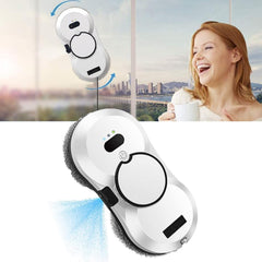 MAKINGTEC Vacuum Glass Cleaning Robotic, Window Cleaner Robot, Window Cleaner Kit with Automatic Water Spray, for Indoor and Outdoor Glass High Rise Windows Tiles - Kurnia Retail