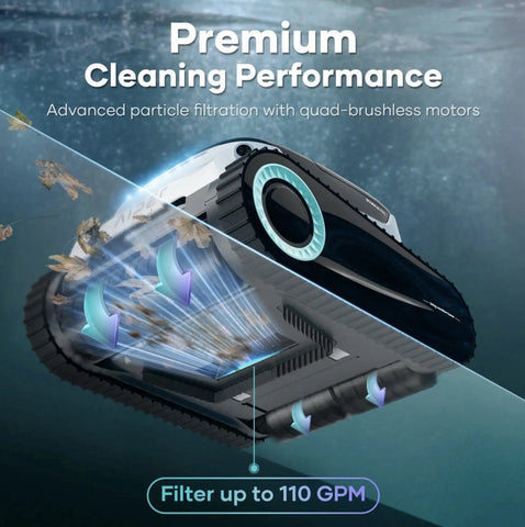 Aiper - Scuba N1 Pro Cordless Robotic Pool Cleaner for In-Ground Pools - NEW